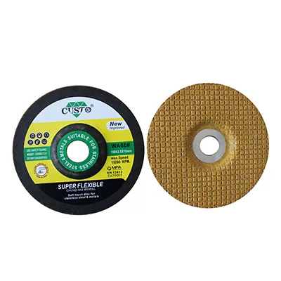 discos de desbaste flexibles de 7 pulgadas para metal