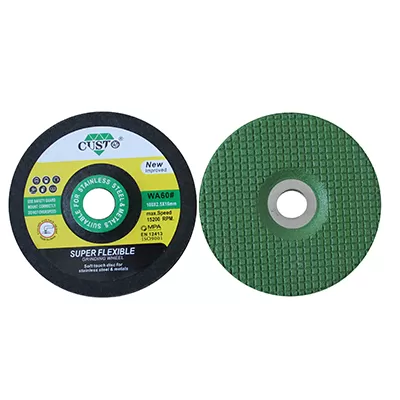 Disco de desbaste para acero inoxidable, muelas abrasivas flexibles