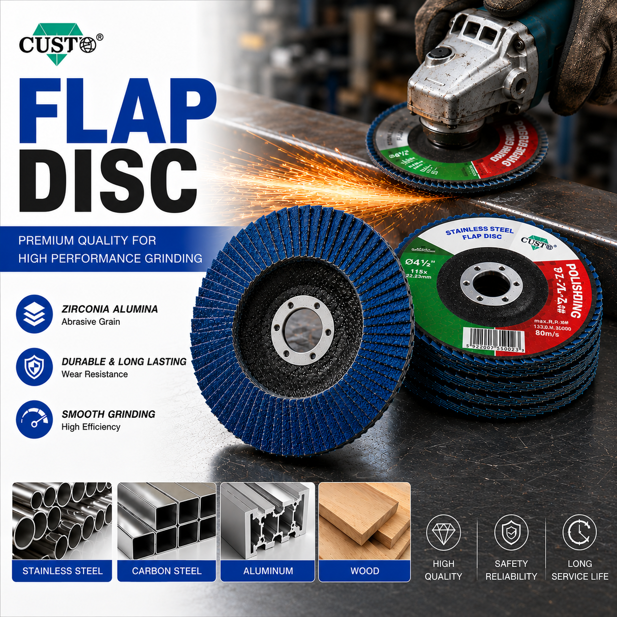 DISCO DE LÁMINAS DE ALUMINIO