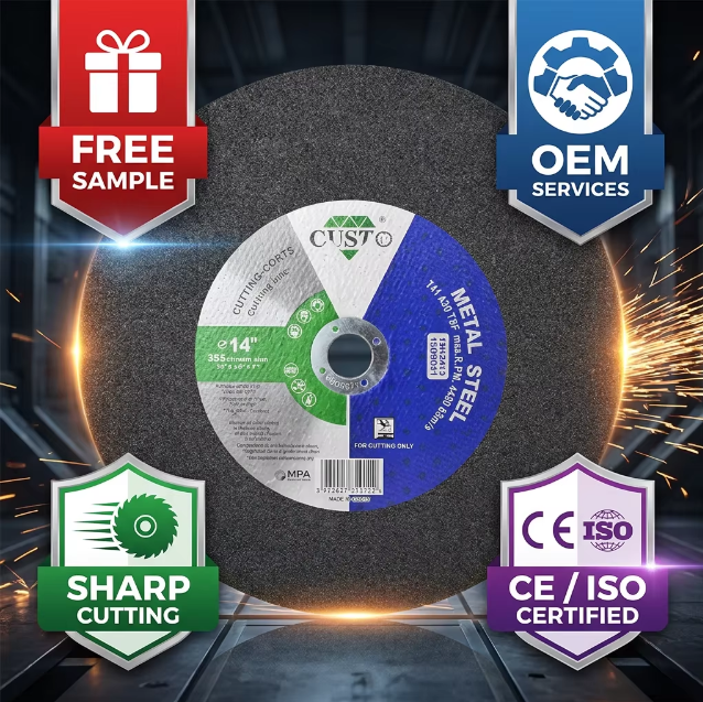 Disco de corte para metal 355
