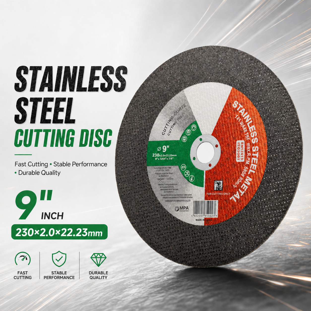 Disco de corte Inox 230x2