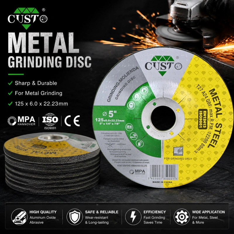 Disco de desbaste para metal 125